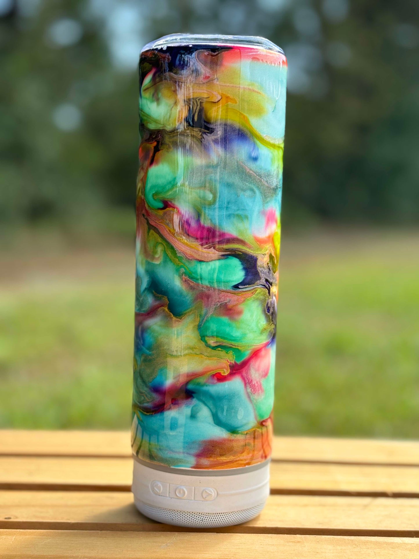 Lava Flow Speacker Tumbler