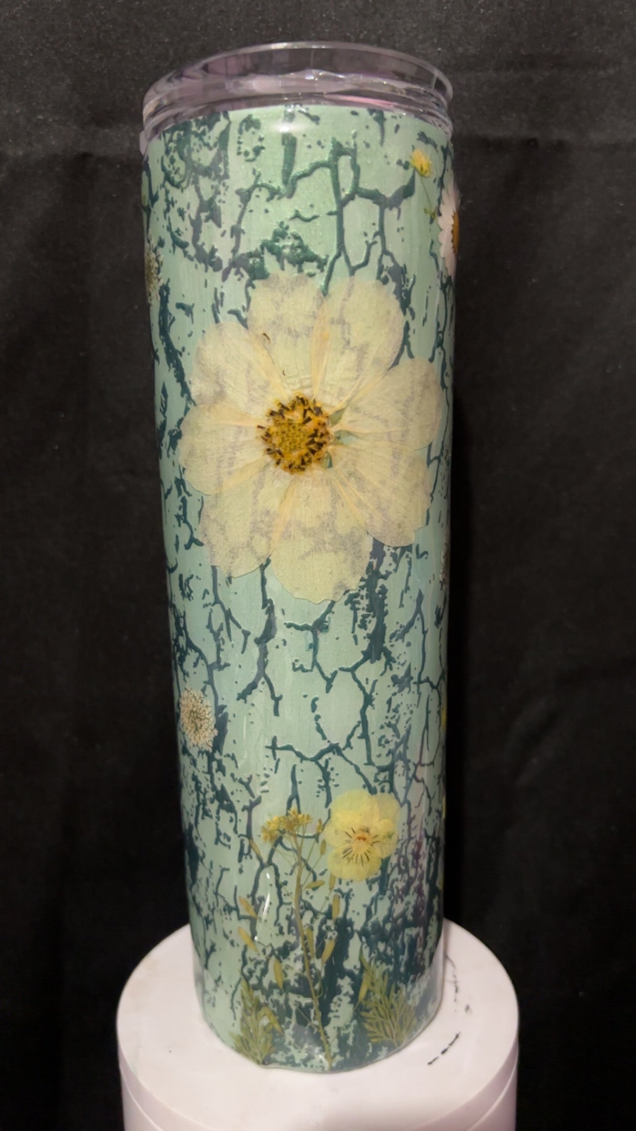 30oz Botanical Epoxy Resin Tumbler