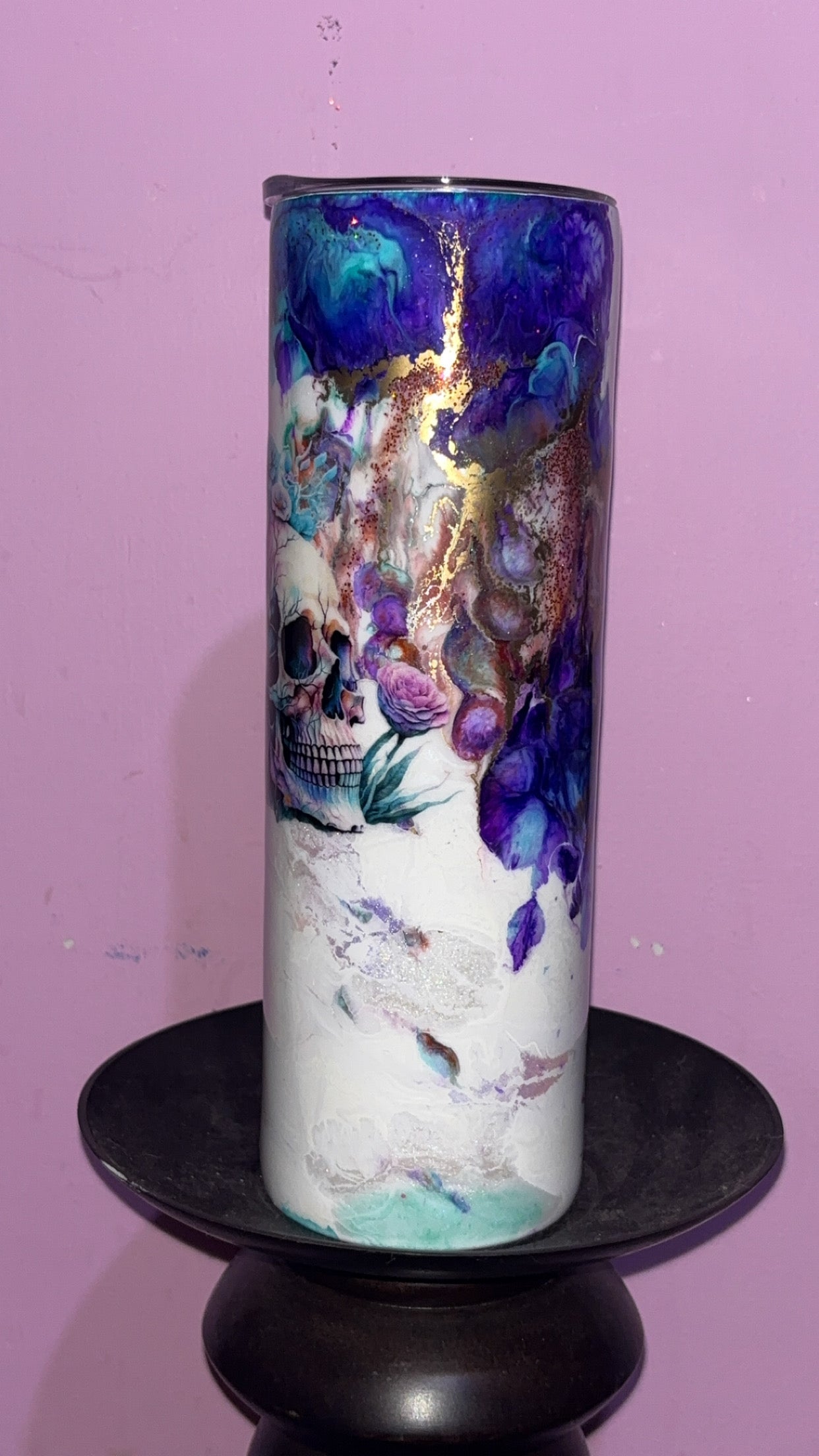 30oz Skull Epoxy Tumbler