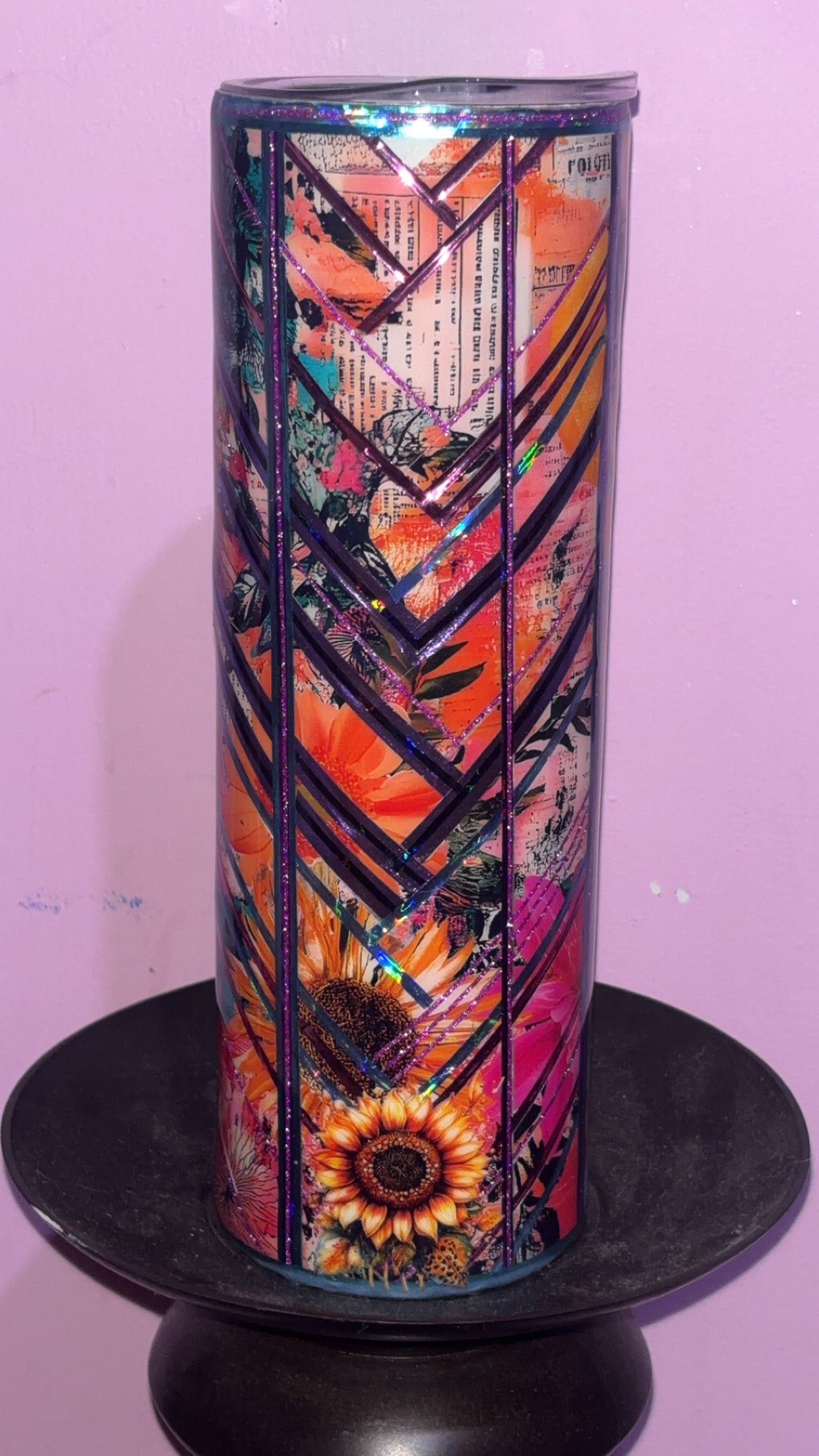 30oz Sunflower Resin Epoxy Tumbler
