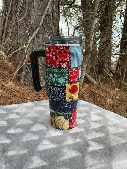 30oz Grippy Patch Work