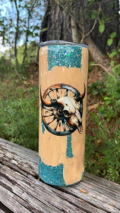 20oz Epoxy Resin Double sided Rustic
