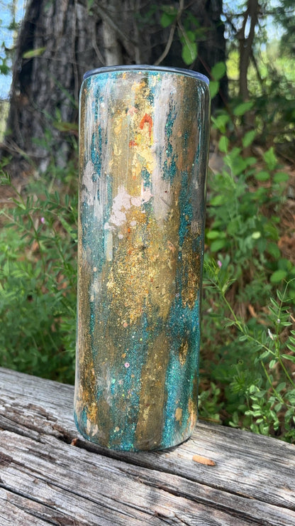 20oz Epoxy Resin Double sided Rustic