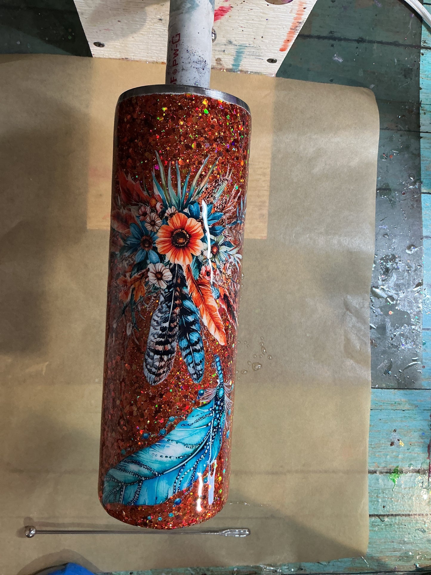 30oz Mississippi Autumn Feather