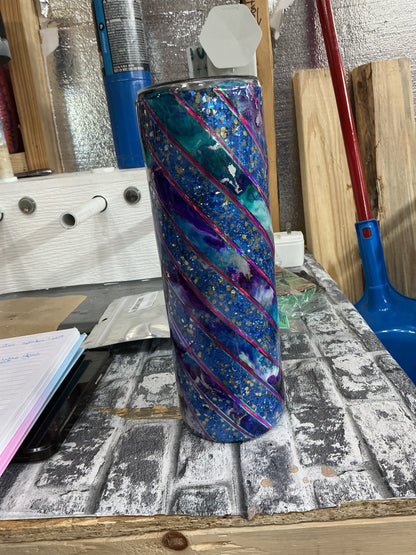 30 oz purple/blue #28