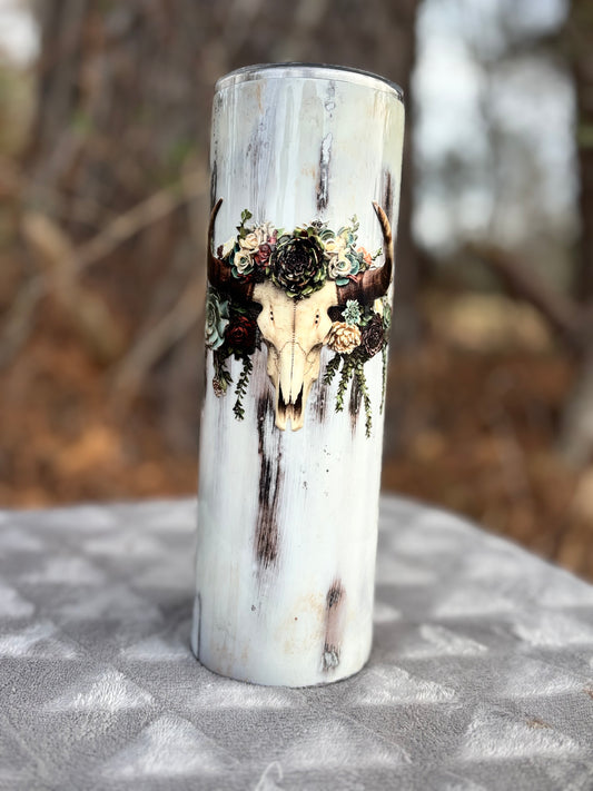 Bull Skull with handle #37