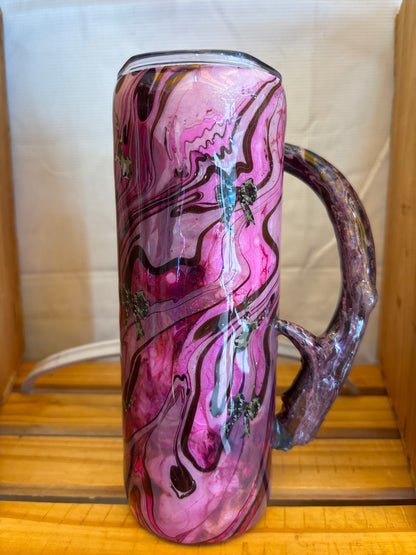 hunter wife camo horn handle