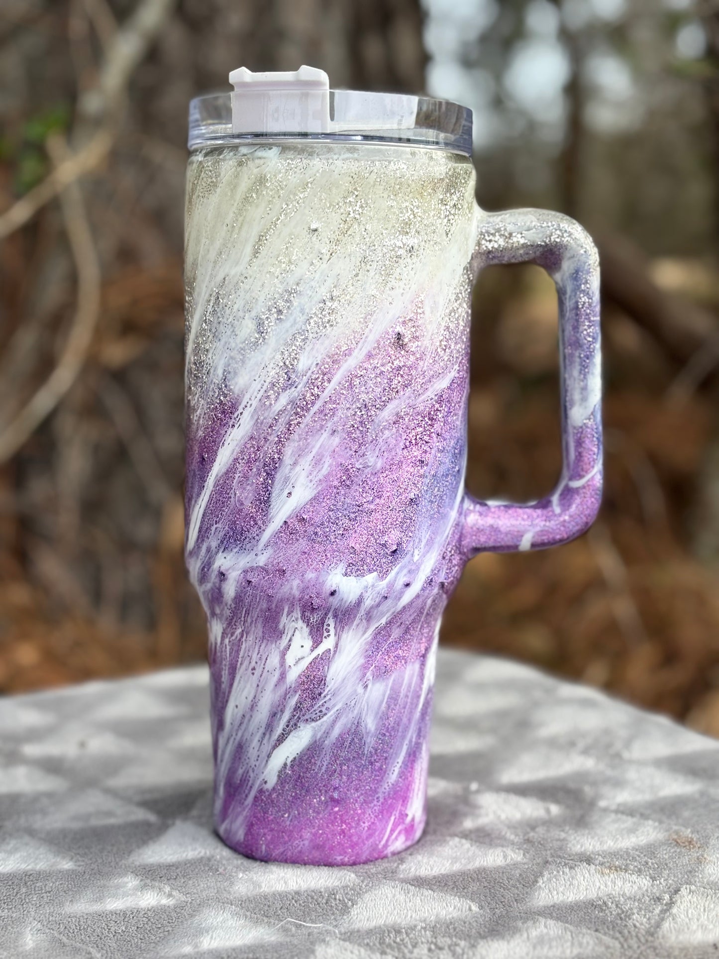 #45 40oz purple Milky Way