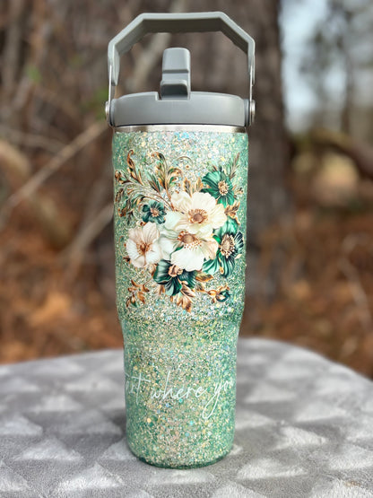 #42 30 oz Flip Top Handle