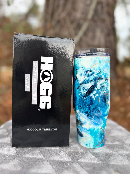 30 oz Grippy Oceans Turtle #14