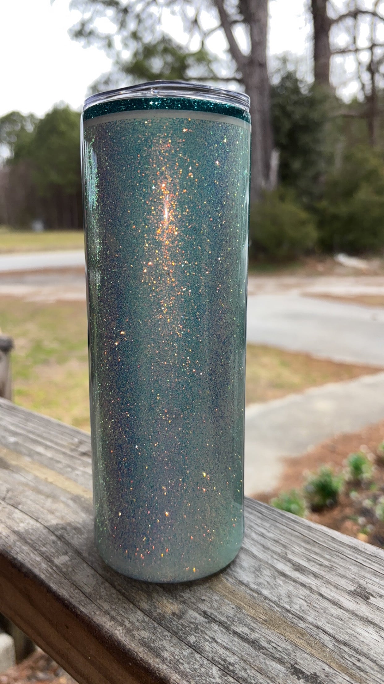 20oz Epoxy Resin Tumbler Secret Message