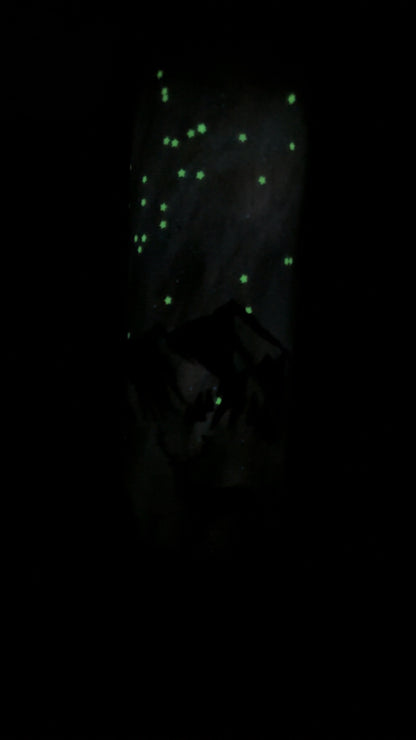 30oz Epoxy Resin Tumbler Northern Lights