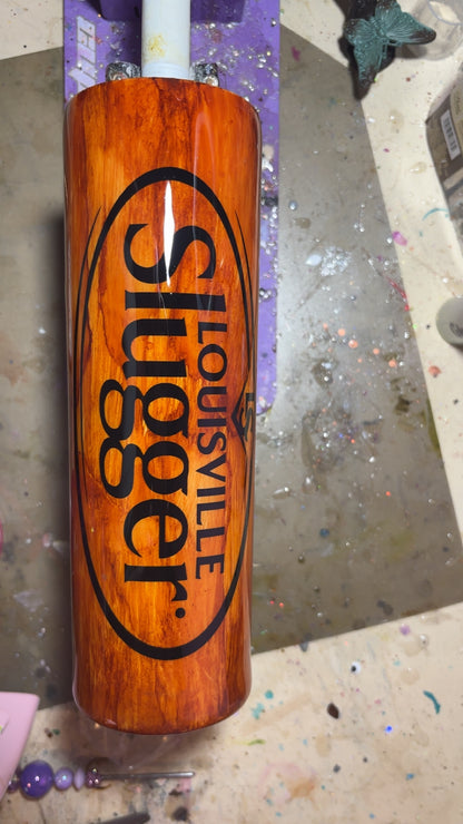 30oz Epoxy Resin Softball Tumbler