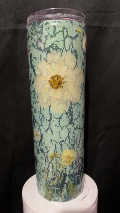 30oz Botanical Epoxy Resin Tumbler