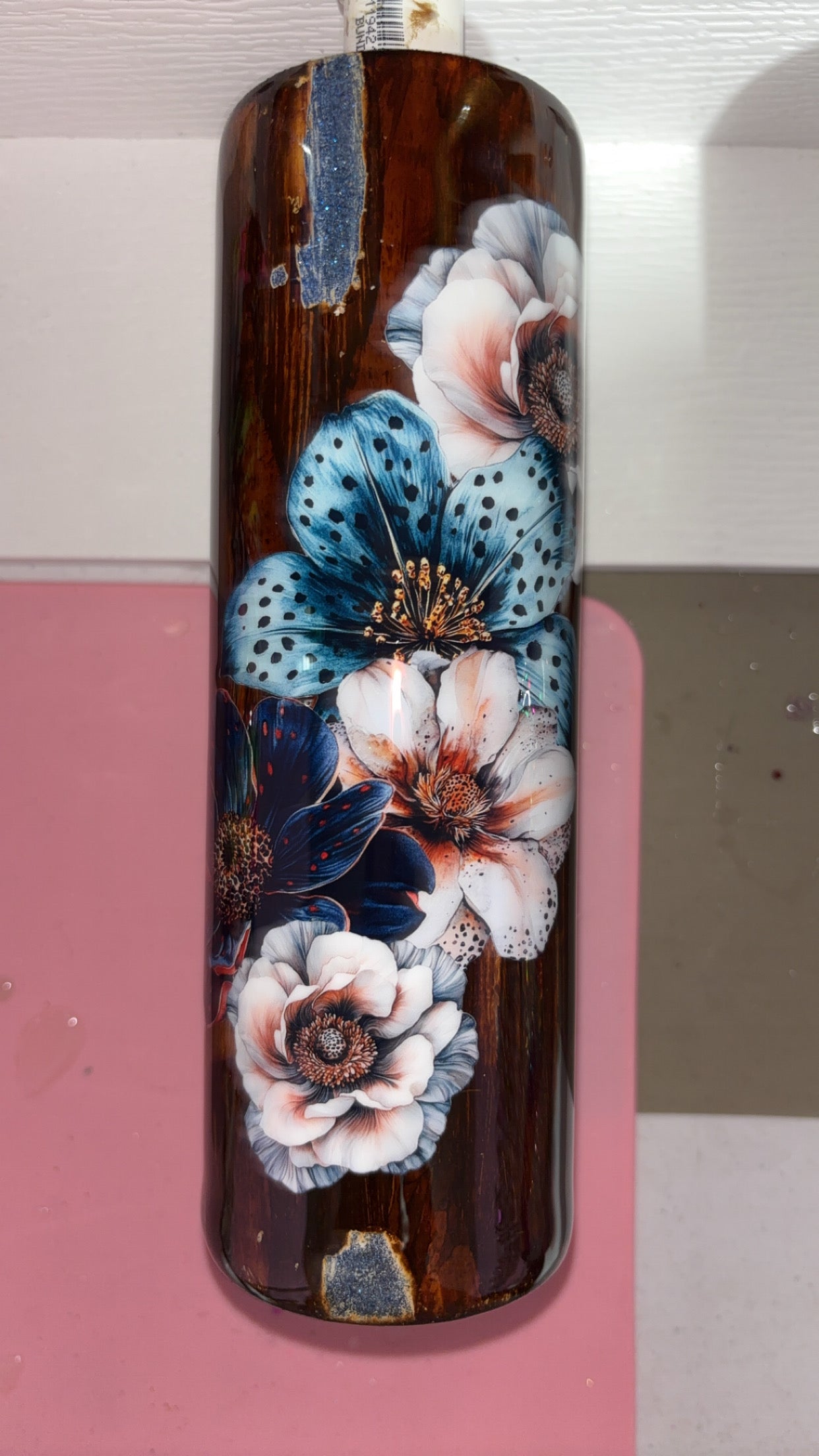 30oz Resin Epoxy Wood Grain