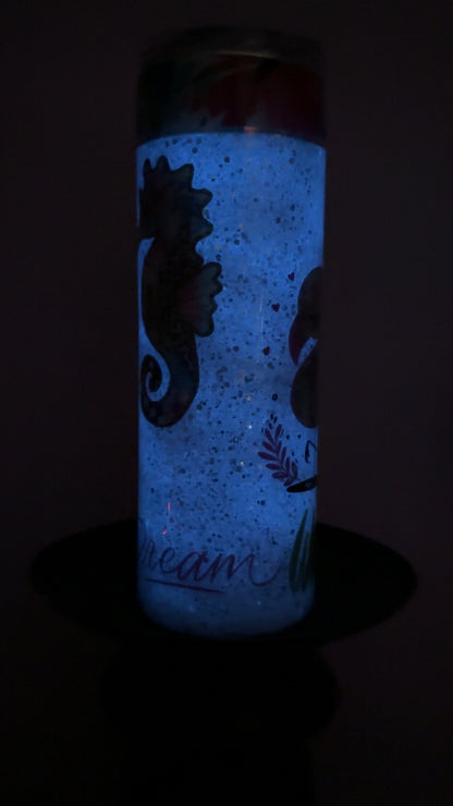 30oz Lilly Inspired Glows in Dark