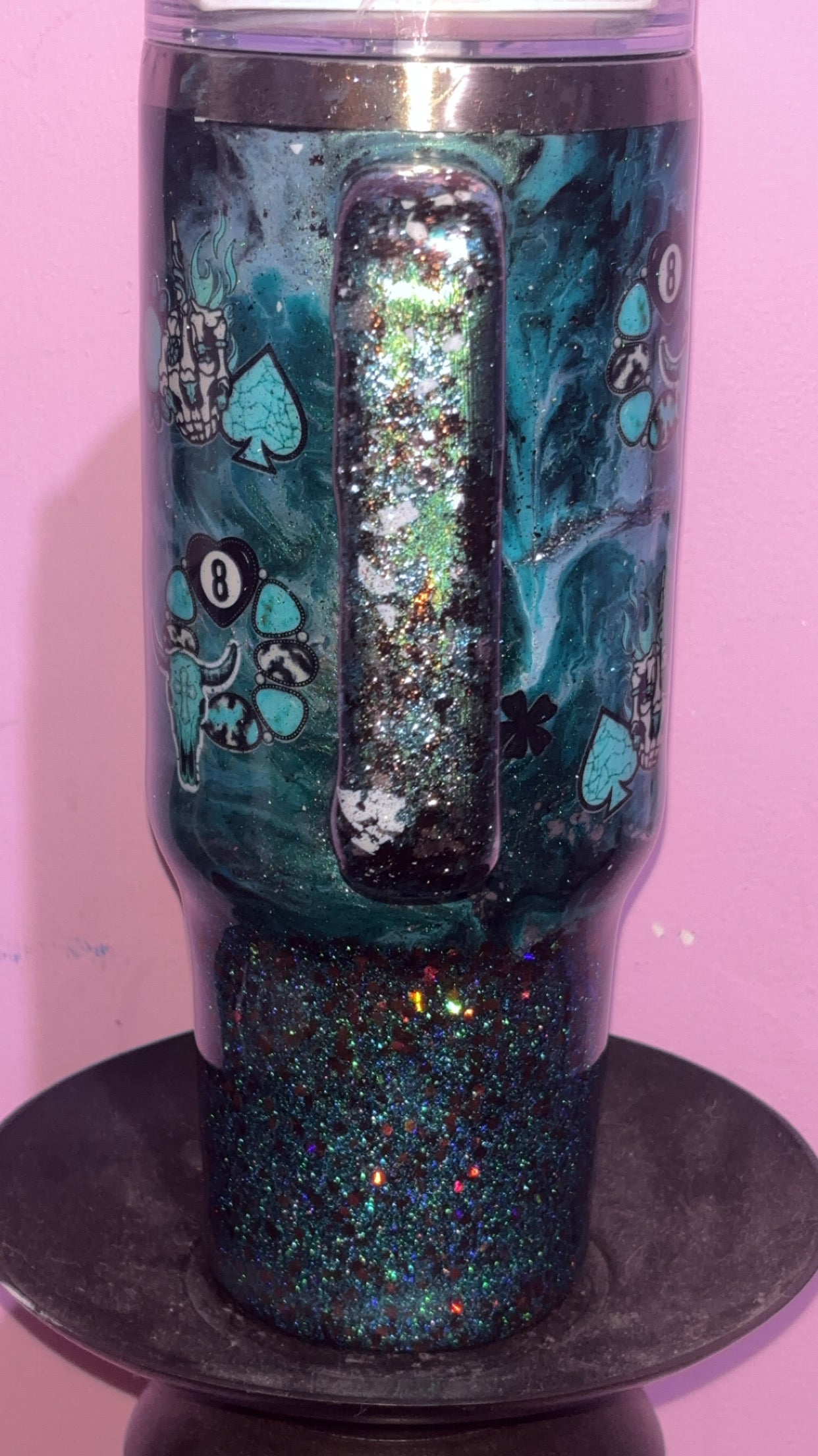 40oz Western Epoxy Resin Tumbler