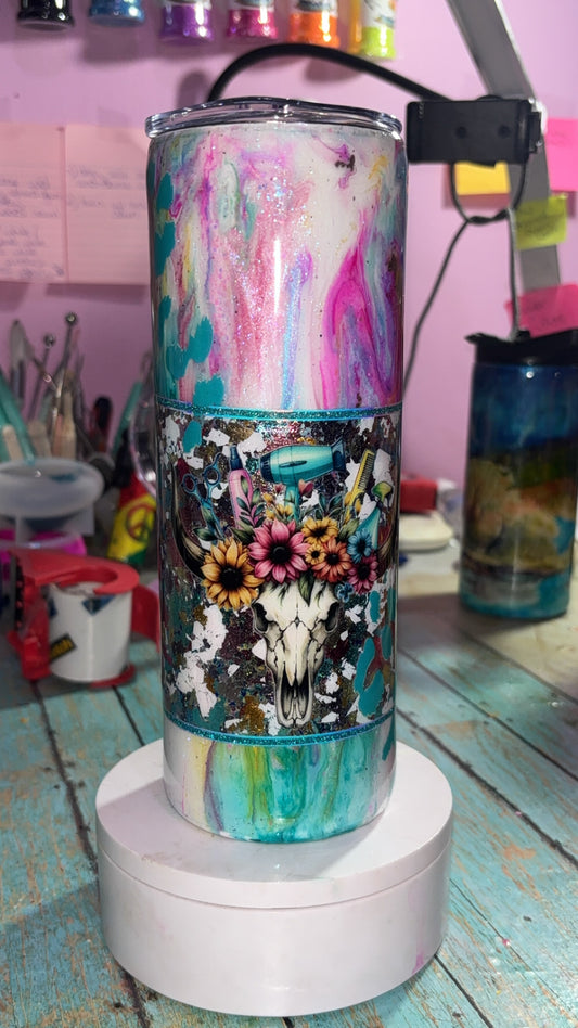 20oz Hair Dresser Epoxy Resin Tumbler