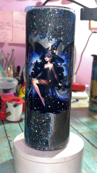 20oz Sexy Witch Epoxy Resin Tumbler