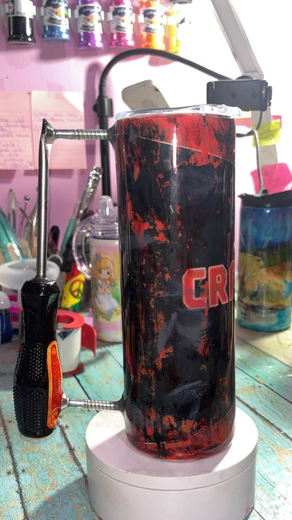 20oz Craftsman Handle Epoxy Resin Tumbler