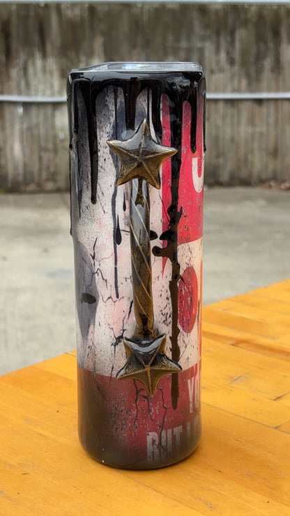 30oz Jeep with Handmade Handle & Glow