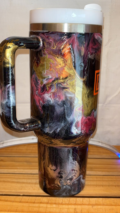 40oz Harley Ink Swril