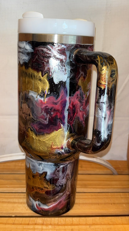 40oz Harley Ink Swril