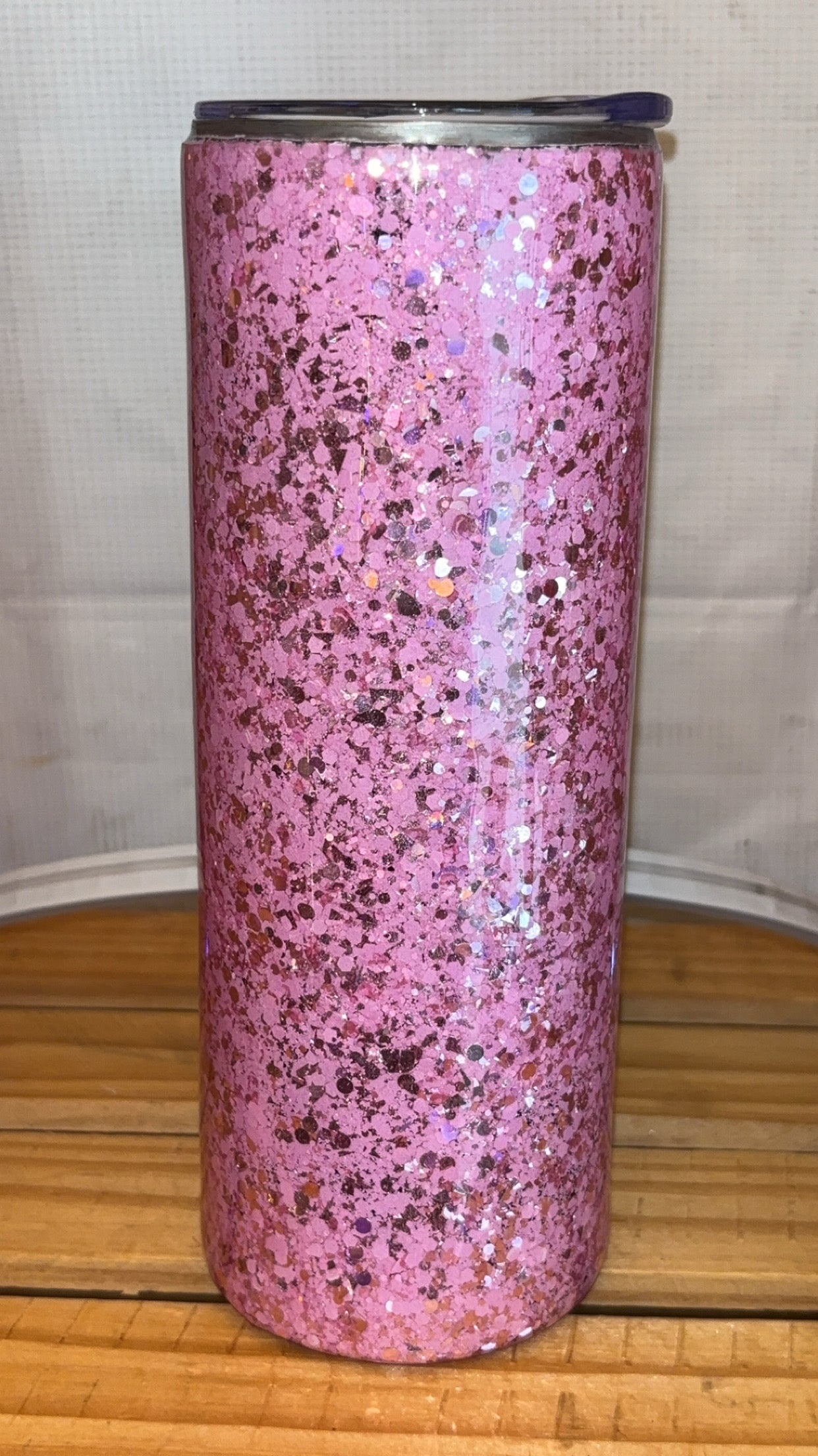 20oz Pink Glitter Harley Tumbler