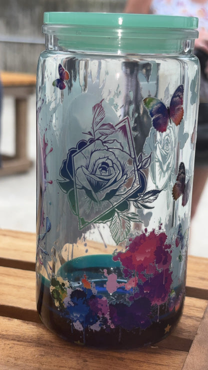 16oz Lava Drip Jack & Sally