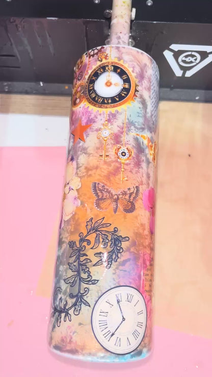 30oz Multi Media Rustic Epoxy Resin Tumbler