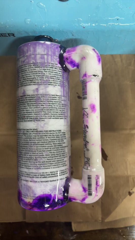 20oz Epoxy Resin Tumbler Purple Primer