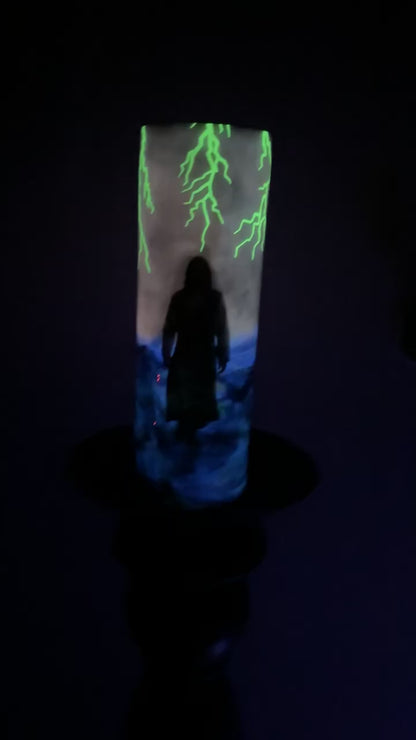 30oz Jesus On Water with Hidden Message