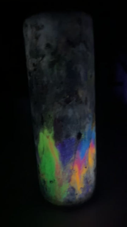 20oz Neon Marble Epoxy Tumbler