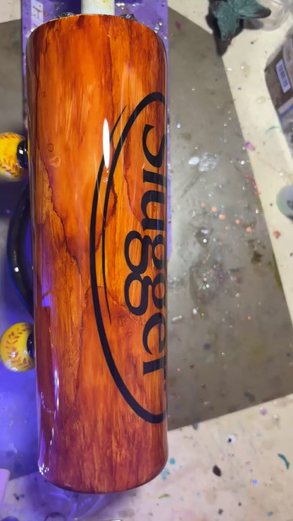 30oz Epoxy Resin Softball Tumbler